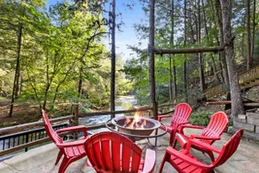Riverfront Cabin | Hot Tub • Fire Pit • Fishing - Image 3