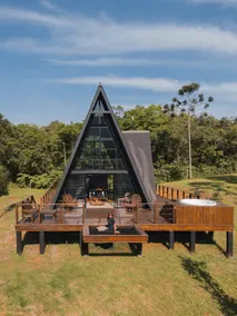 Cabana 28 A-frame Gramado RS - Image 2