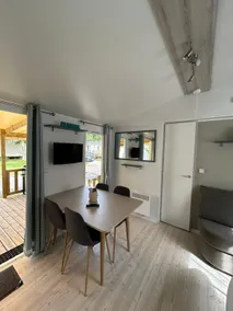 Mobile home 6/8p (Air-Conditioning-TV-Washing Machine-Oven) Camping les Oyats - Image 3