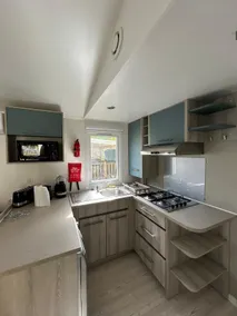 Mobile home 6/8p (Air-Conditioning-TV-Washing Machine-Oven) Camping les Oyats - Image 4