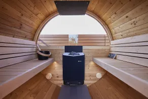2 mins Omi-Imazu 15 ppl Barrel sauna Jacuzzi BBQ - Image 4