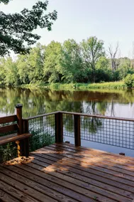 Riverfront A-Frame | Hot Tub, Views & Fireplace - Image 2
