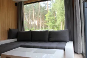 Mini-house with sauna overlooking pine forest - Image 5