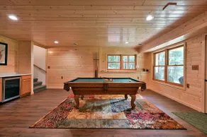 Lakefront Cabin with Cascading Rapids, Pool Table - Image 4