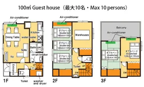 110 ㎡ Private House/10-minute Walk to the Nearest Station/Accommodates 10 People/12 Minutes to Disney Resort/Convenient Airport Bus - Image 4