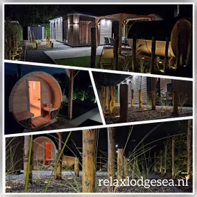 'Relax Lodge Sea' - Wellness lodge in Zeeland - Private Sauna - Airco - Garden - Outdoor Swimming pool - Free Wifi, Towels & Bed linen - Image 2