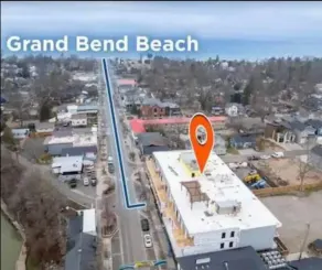 New The Carlyle 208 4BR Beachside Condo in Grand Bend - Image 3