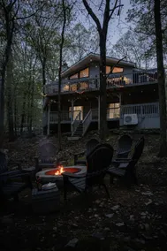 Poconos Chatham Continental - Hot Tub & Fire Pit - Image 3