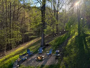 Cabin Retreat near Hot Springs & Marshall-Firepit! - Image 2