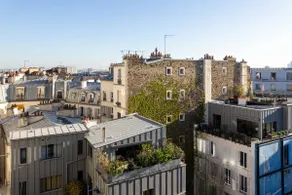 View of the Parisian rooftops at the foot of Montmartre - Image 4