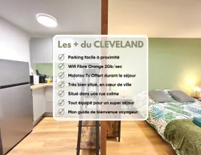 Le Cleveland, cozy studio in the center + WIFI - Image 3