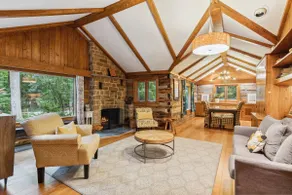 Log Cabin - Natures Oasis - Fire Pit & Gazebo - Image 4