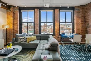 Designer's Brick & Beam 1BR Loft-Best of Armory Sq - Image 2