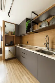 Complete studio located in Savassi with air conditioning. - Image 4