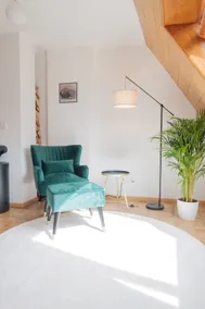 NEU Deluxe Suite Münsterblick, Maisonette, Kingsize Bett, Küche, Netflix, Aussicht, E-Kamin - Image 2