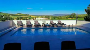 villa with pool and children's playground - Image 2