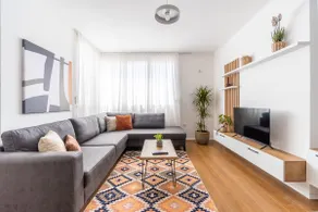 Cozy 1BR Apartment with Balcony B @Shkodra Harmony - Image 2