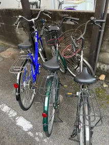 5 minutes by car from Okayama Station/Free parking/1 group of 3 people/Bicycle included/Convenient location - Image 4