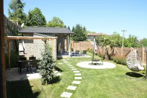 1+1 Bougainvillea Stone House with Garden and Heated Pool - Image 2