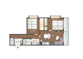 Relax room in Kitakyushu, MAX5peaple, Free Parking - Image 4
