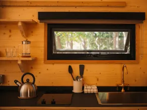 Tiny Cabin - King Kitchenette - Johnson's Beach - Image 4