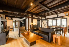 The comfort of a renovated old house, the beauty of the wood in the interior, and the luxury of the sounds of nature in a quiet village. - Image 2