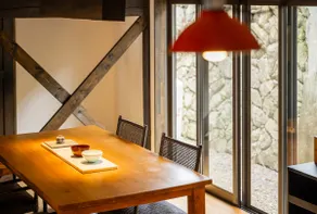 The comfort of a renovated old house, the beauty of the wood in the interior, and the luxury of the sounds of nature in a quiet village. - Image 4