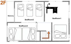 [13 minutes by car from Disney] Private house/accommodates up to 9 people/6 beds/family friendly/toy story room available - Image 5