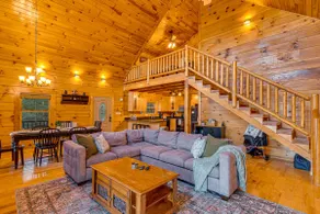 Hot Toddy Cabin: Mountain Views, Firepit, Arcade - Image 2