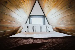 Modern A-Frame Cabin l Starlight Haven - Image 3