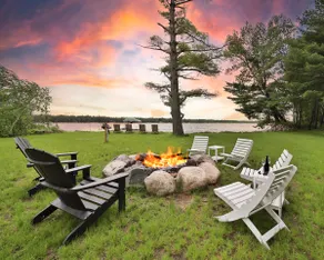 A-Frame Lakeside •Sand Swim, Tennis Court, 7 Acres - Image 4