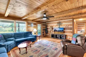 Convenient Creekside Cabin w Hot Tub | King Bed - Image 3