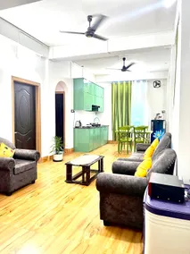 Basu's Manor 2BHK - Self Cooking - Image 2