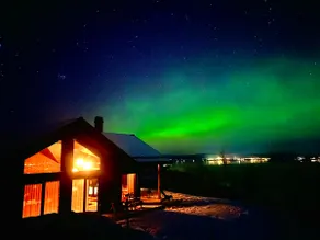 Fjordview Design Lodge • Panoramic Views & Sauna - Image 3