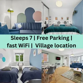 NEC Birmingham Airport Modern Village Retreat, Sleeps 7, Free Parking - Image 2
