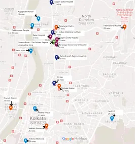 Swarna Biroti Kolkata - 20 mins Airport 7 mins metro 0 mins bus stop - Image 5