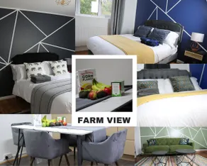 Farm View - 3BR Stay Near Billing Aquadrome - Sleeps 8 in 4 beds or 4 Contractors and Tradesmen separately - Free Parking, Long-stay and Short-stay Accommodation Modern Amenities Shops & Cafés Leisure and Business Long-Stays Welcome - Image 2