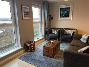 Quay-front, luxury, sea-view apartment, Kinvara - Image 3