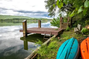 Lakefront Home for 12 | Private Dock + Arcade - Image 2