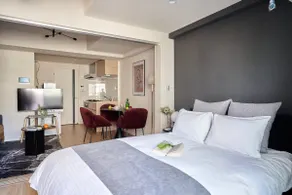3 minutes on foot from Altobella station! An apartment with a double bed and sofa bed, also 10 minutes on foot from Tokyo Tower. - Image 2