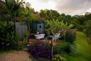 Romantic Cabin w/ outdoor bath 10 mins to Bruns - Image 2
