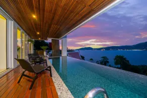 Patong 1-line sea view luxury private pool 2 bedroom villa F2 - Image 2