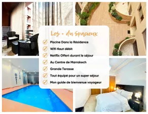 Le Spacieux de Gueliz avec Piscine et Terasse - Image 4