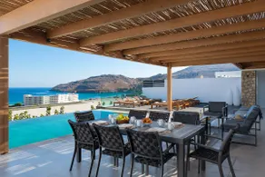 Villa Rocabella with heated pool & jacuzzi in Lindos - Image 3