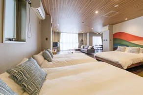 Downtown area 4 minutes on foot from Takasaki Station | Large 70 ㎡ one-floor space | 100-inch 4K projector | Simmons bed - Image 5