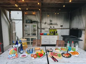 [With an open-air bath!] Enjoy BBQ in a modern style log house/room only/up to 6 people - Image 3
