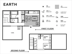 Dog-friendly building | Kotohira's whole building | Parking lot | 70㎡ | Maximum 4 people 2 dogs | Room Earth - Image 5