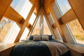 Diamond View PA: A-Frame~Hot Tub~Sauna~City View - Image 4