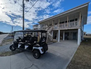 Water view house Topsail beach with Golf cart - Image 2
