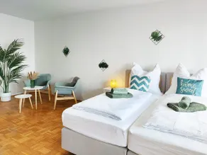 Apartment- 4P Boxspringbetten bei Ratiopharm Arena - Image 3